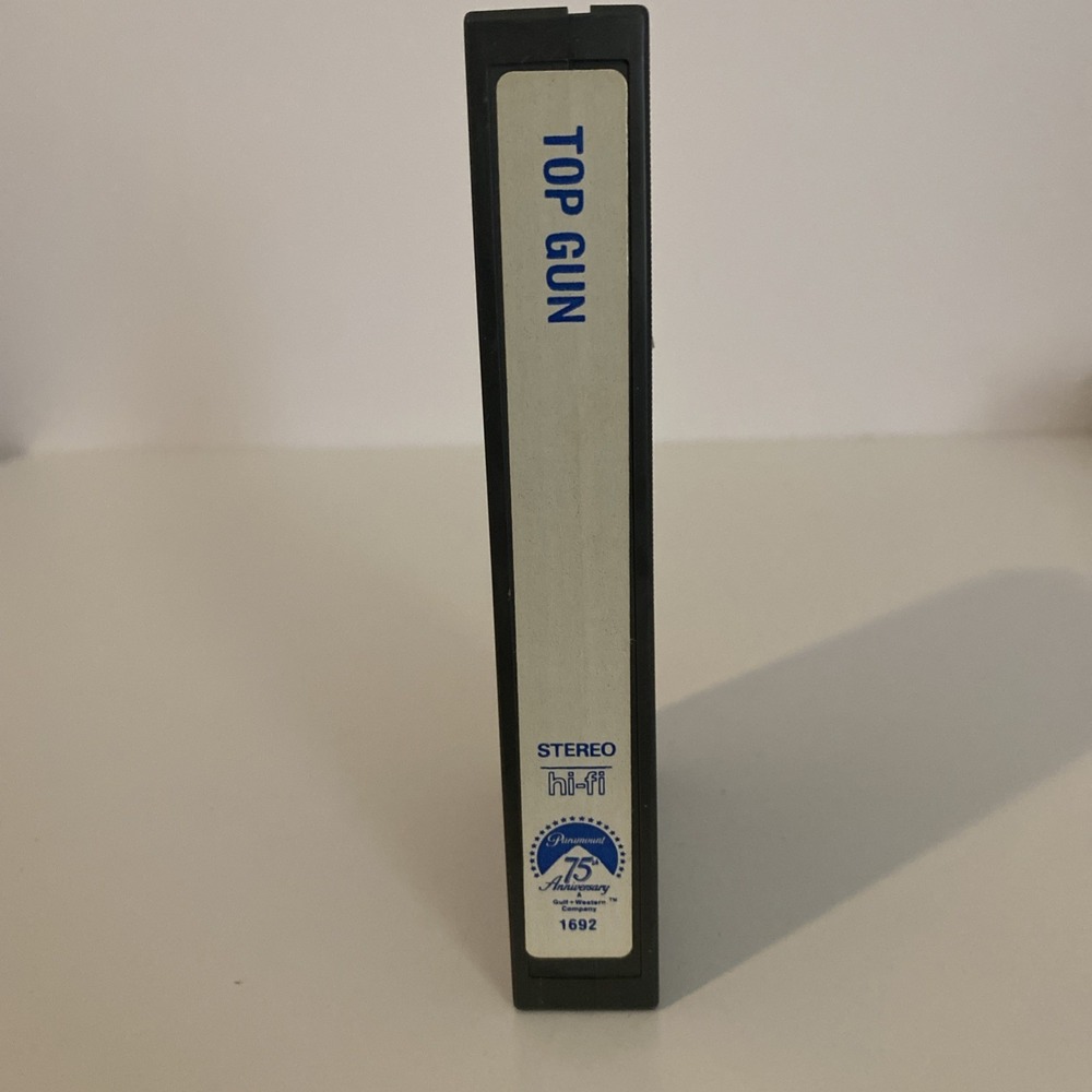1987 Top Gun Movie Betamax Hi-Fi Video Cassette Paramount Home Video *NOT VHS* - Picture 4 of 9